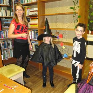 Městská knihovna * Halloweenské odpoledne se strašidly