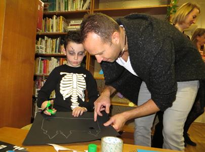 Městská knihovna * Halloweenské odpoledne se strašidly