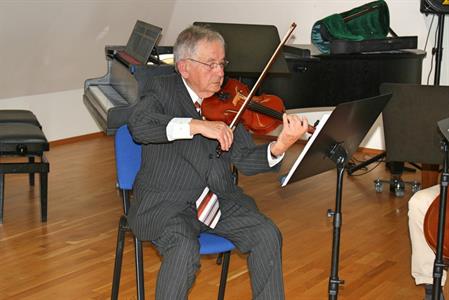 ZUŠ * Slavnostní koncert k 90. narozeninám pana učitele Oldřicha Jeřábka
