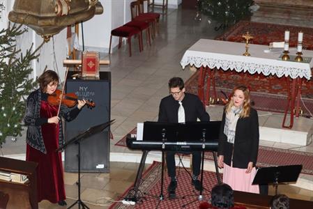 Novoroční koncert Tria Eliška, Jitka & Jan v kostele Nanebevzetí Panny Marie