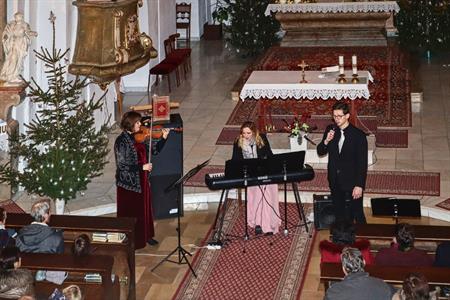 Novoroční koncert Tria Eliška, Jitka & Jan v kostele Nanebevzetí Panny Marie