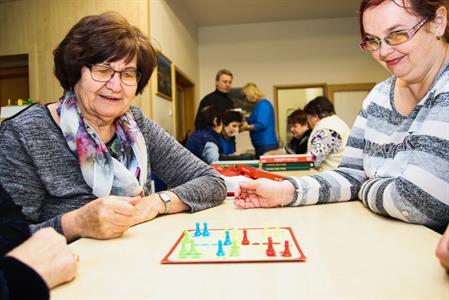 Klub důchodců * Turnaj ve hře Člověče nezlob se