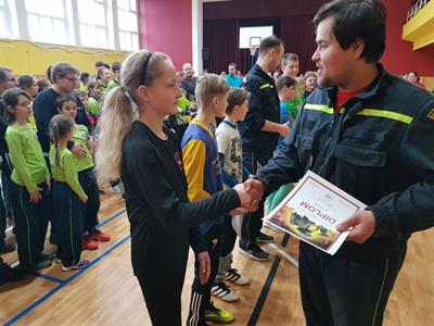 SDH * Mladí hasiči o víkendu soutěžili v Moravské