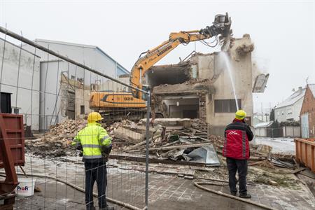 Město Velké Pavlovice * Demolice budovy kina