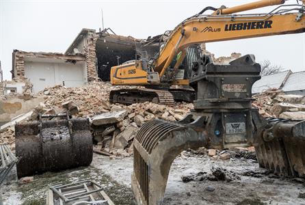 Město Velké Pavlovice * Demolice budovy kina