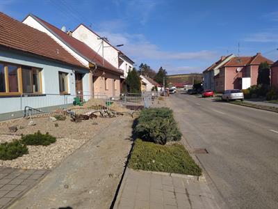 Město Velké Pavlovice * V ul. Pod Břehy probíhá výměna plynovodu