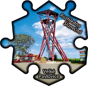 Turistické informační centrum * PUZZLE MAGNETKY edice SESTAV SI SVŮJ SVĚT z Velkých Pavlovic