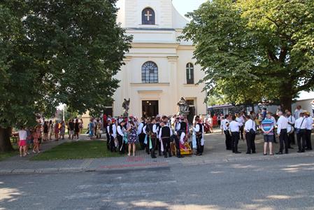 VELKOPAVLOVICKÉ KROJOVANÉ HODY 2021 * Nedělní dopoledne 15. srpna 2021