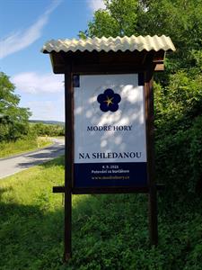 Modré Hory * Nový informační systém a uvítací tabule