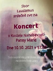 Farnost * Koncert pěveckého sboru Laudamus v kostele Nanebevzetí Panny Marie