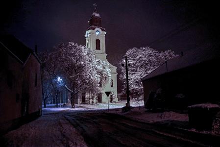 Město Velké Pavlovice * Pod sněhovou peřinou