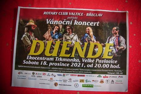 Ekocentrum Trkmanka * Charitativní vánoční koncert DUENDE Bandu pro podporu Domova Narnie Morkůvky