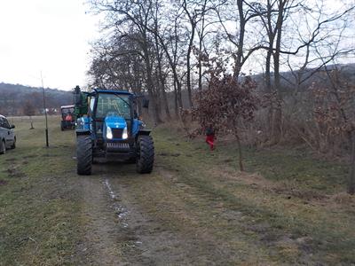 Služby města * Údržba krajiny v lokalitě biocentra Zahájka