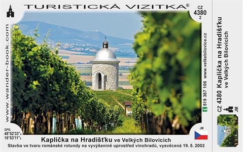 TIC * Zahájení prodeje Turistických vizitek z Velkých Bílovic na velkopavlovickém TIC