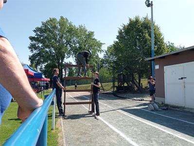 SDH * Medailový víkend - závody mladých hasičů v požárním útoku v Šitbořicích