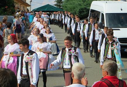 Folkor ve městě * HODY 2022 - Nedělní slavnostní průvod krojovaných městem a taneční zábava 
