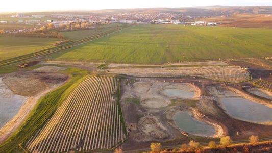 Město Velké Pavlovice * Vodní nádrž Záblatská po kolaudaci, včetně tůní a mokřadů