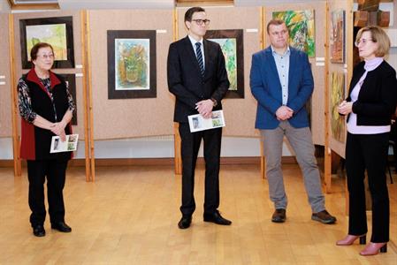 Kulturní dění * Vernisáž výstavy obrazů PLENÉR 2022 - Návraty do Velkých Pavlovic