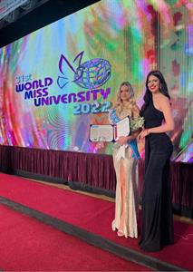 Kulturní dění * 31. ročník World Miss University - 7. místo pro Sarah Horákovou