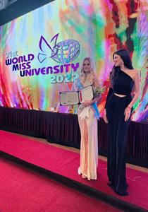 Kulturní dění * 31. ročník World Miss University - 7. místo pro Sarah Horákovou