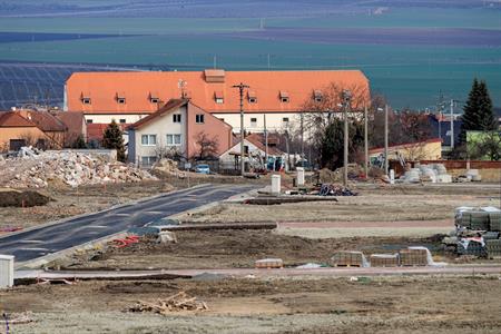 Město Velké Pavlovice * Výstavba nové obytné zóny v areálu bývalého zemědělského družstva