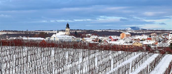 Město Velké Pavlovice * Zasněžené zimní fotografie města