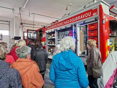Družba s městem Ždírec nad Doubravou * Velkopavlovičtí senioři navštívili družební město Ždírec nad Doubravou na Vysočině