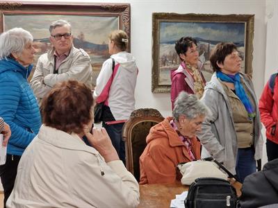 Družba s městem Ždírec nad Doubravou * Velkopavlovičtí senioři navštívili družební město Ždírec nad Doubravou na Vysočině