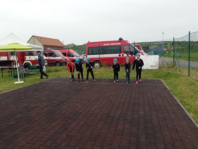 SDH * Soutěže mladých hasičů v požárním útoku - Velké Pavlovice, Kobylí