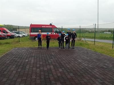 SDH * Soutěže mladých hasičů v požárním útoku - Velké Pavlovice, Kobylí