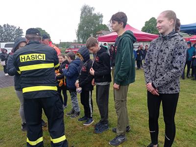 SDH * Soutěže mladých hasičů v požárním útoku - Velké Pavlovice, Kobylí