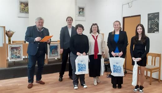 Gymnázium * Účast na přehlídce ARS Poetica - Puškinův památník, 57. ročník soutěže