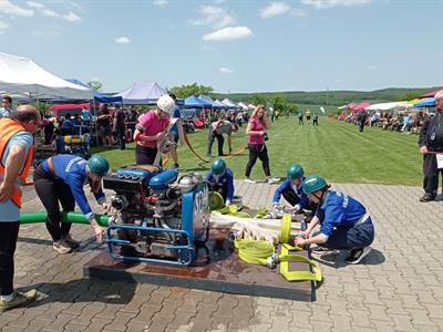 SDH & Mladí hasiči * Soutěže v požárním útoku - Novosedly a Jezeřany-Maršovice