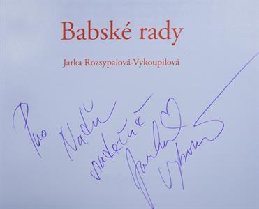 Velkopavlovické kulturní léto 2023 * Talkshow Babské rady s Jarkou Rozsypalovou – Vykoupilovou, moderátorkou Českého rozhlasu Brno