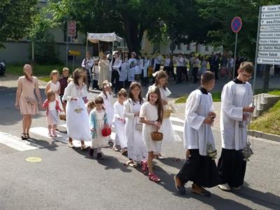 Farnost * Boží Tělo – svátek Těla a Krve Páně