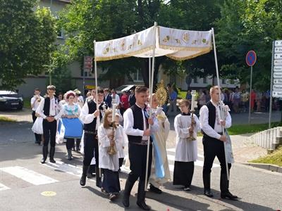 Farnost * Boží Tělo – svátek Těla a Krve Páně