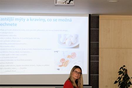 Projekt JAK RELATIVNÍ JE STÁŘÍ * Přednáška o zdravé výživě s Mgr. Ing. Markétou Rozinkovou