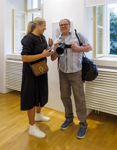 Družbna se slovenským městem Senica * Výtvarník Štefan Orth vstoupil třináctý na Záhorácké stěně slávy