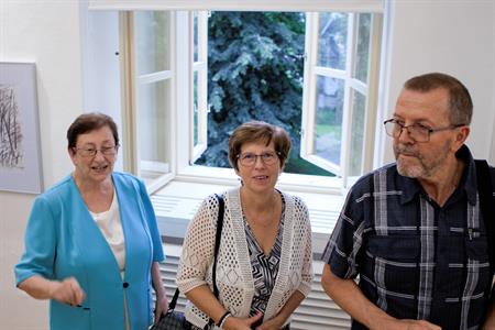 Družbna se slovenským městem Senica * Výtvarník Štefan Orth vstoupil třináctý na Záhorácké stěně slávy