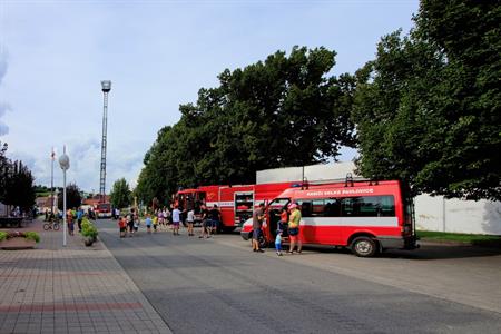 SDH * Naši hasiči si připravili pro děti (nejen) školou povinné loučení s prázdninami