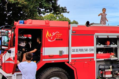 SDH * Naši hasiči si připravili pro děti (nejen) školou povinné loučení s prázdninami
