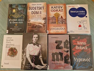Knihovna * Záříjová velká nálož především české beletrie