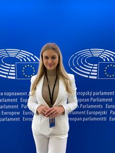 Současné osobnosti města * Sarah Horáková a její působení v Evropském parlamentu