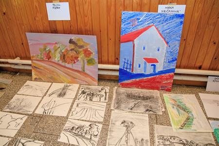 Kultura a kulturní život * Výtvarná dílna na téma Jesenné Pavlovice se Štefanem Orthem