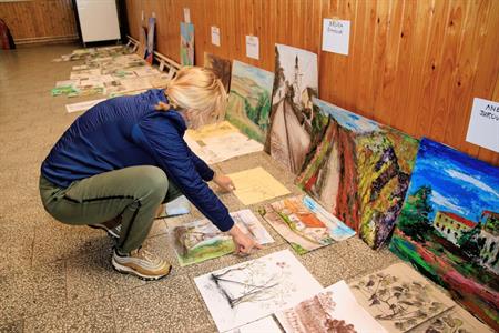 Kultura a kulturní život * Výtvarná dílna na téma Jesenné Pavlovice se Štefanem Orthem