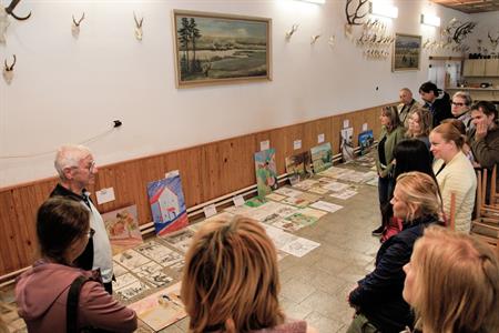 Kultura a kulturní život * Výtvarná dílna na téma Jesenné Pavlovice se Štefanem Orthem