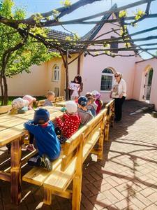 Mateřská škola & TIC * Třída Motýlků na návštěvě infocentra a knihovny
