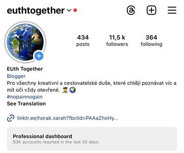 Zajímavé osobnosti města * Sarah Horáková, zakladatelka organizace EUth Together