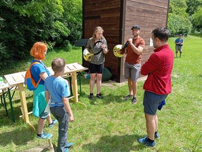 Myslivci * Dětský den na myslivně se vydařil na jedničku s hvězdičkou