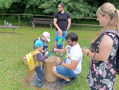 Myslivci * Dětský den na myslivně se vydařil na jedničku s hvězdičkou